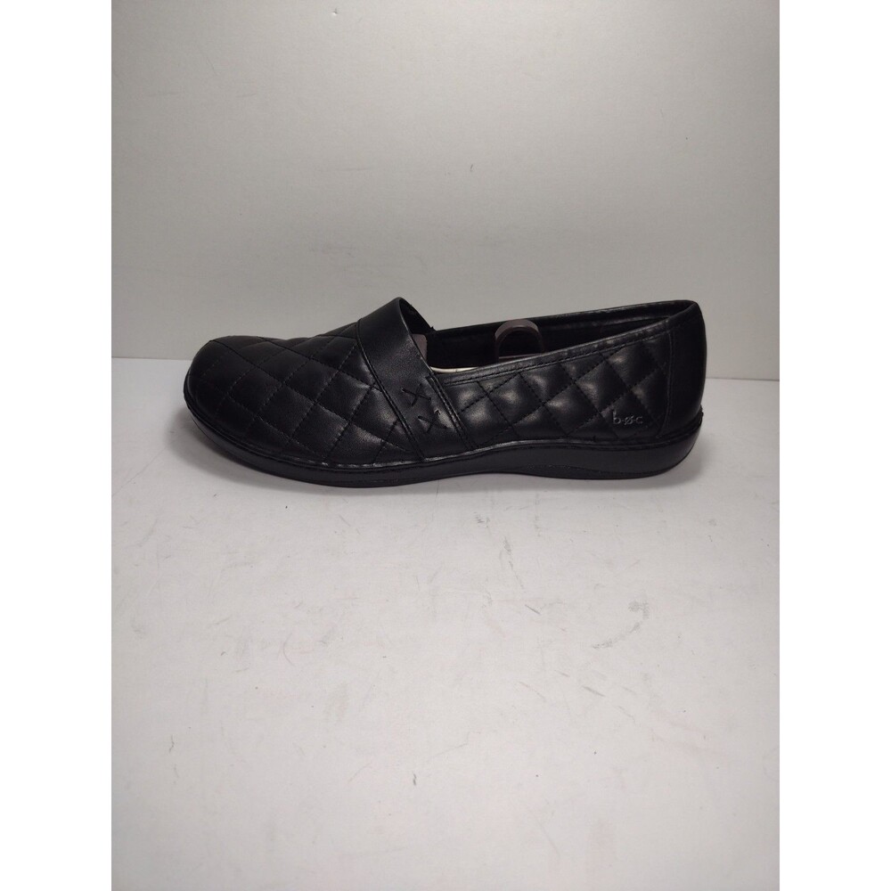 b.o.c Born Howell Quilted Leather Slip-On Shoes | Size 10M | Black Comfort Clogs